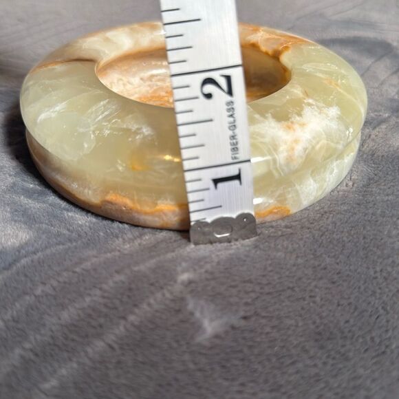 Gorgeous Natural Stone Ashtray or Trinket Box Heavy BRAND NEW Great Gift - Picture 8 of 12